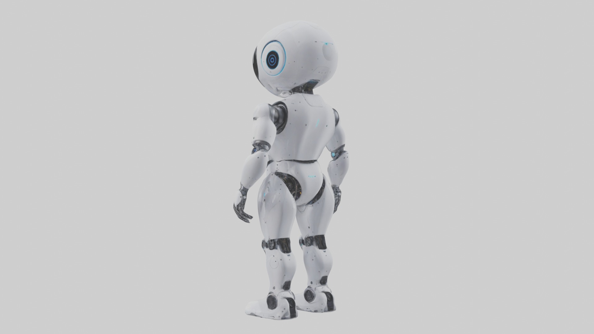 AIPowered Assistant 1 Low-poly 3D model_1