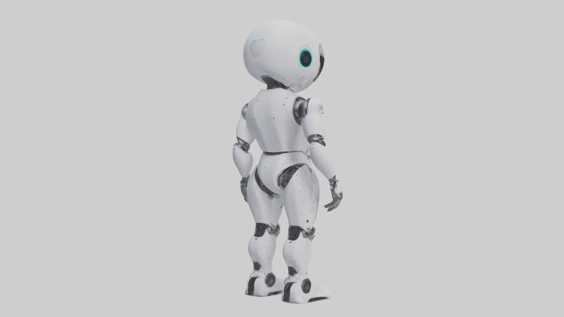 AIPowered Assistant 1 Low-poly 3D model_2