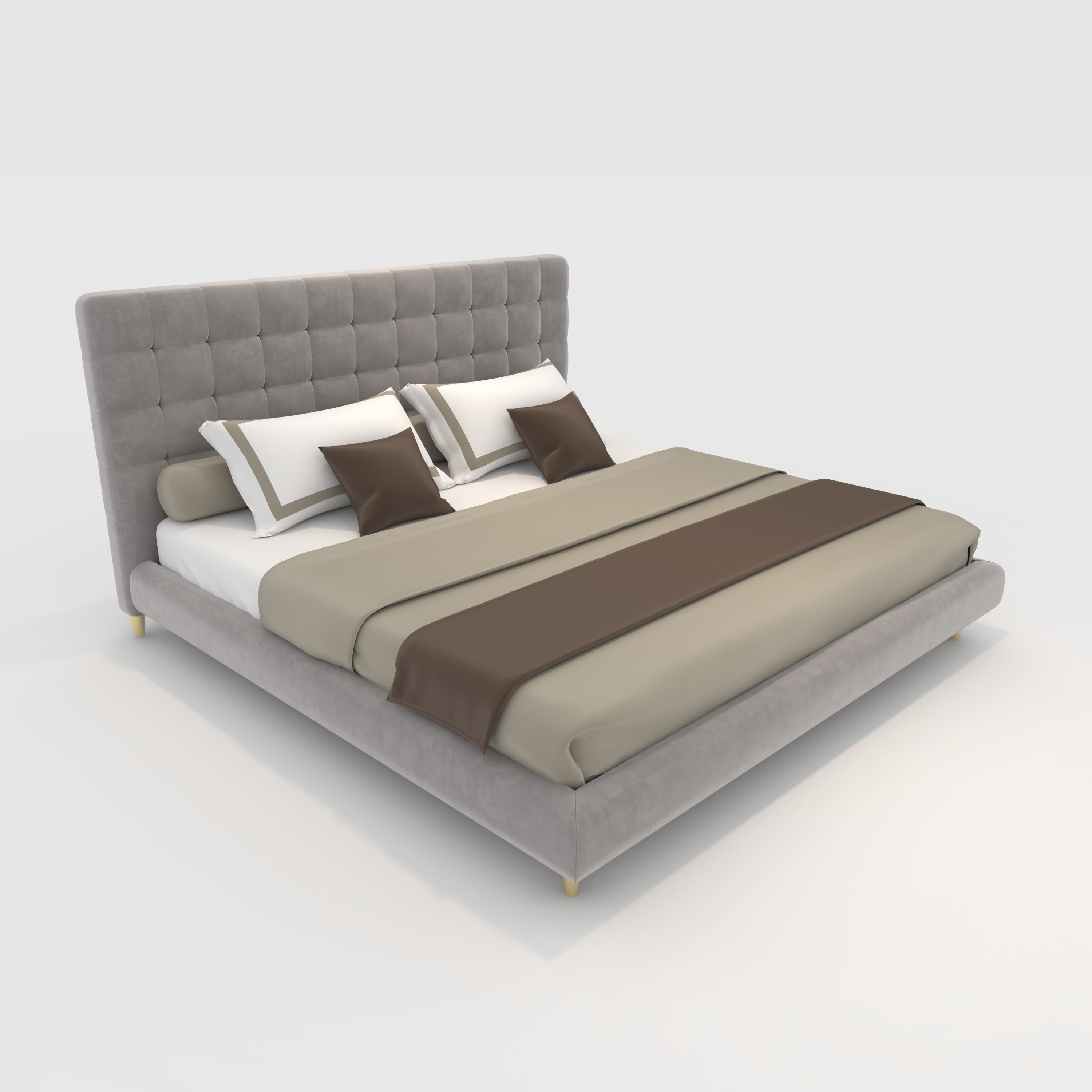 Bed 12 3D model_6
