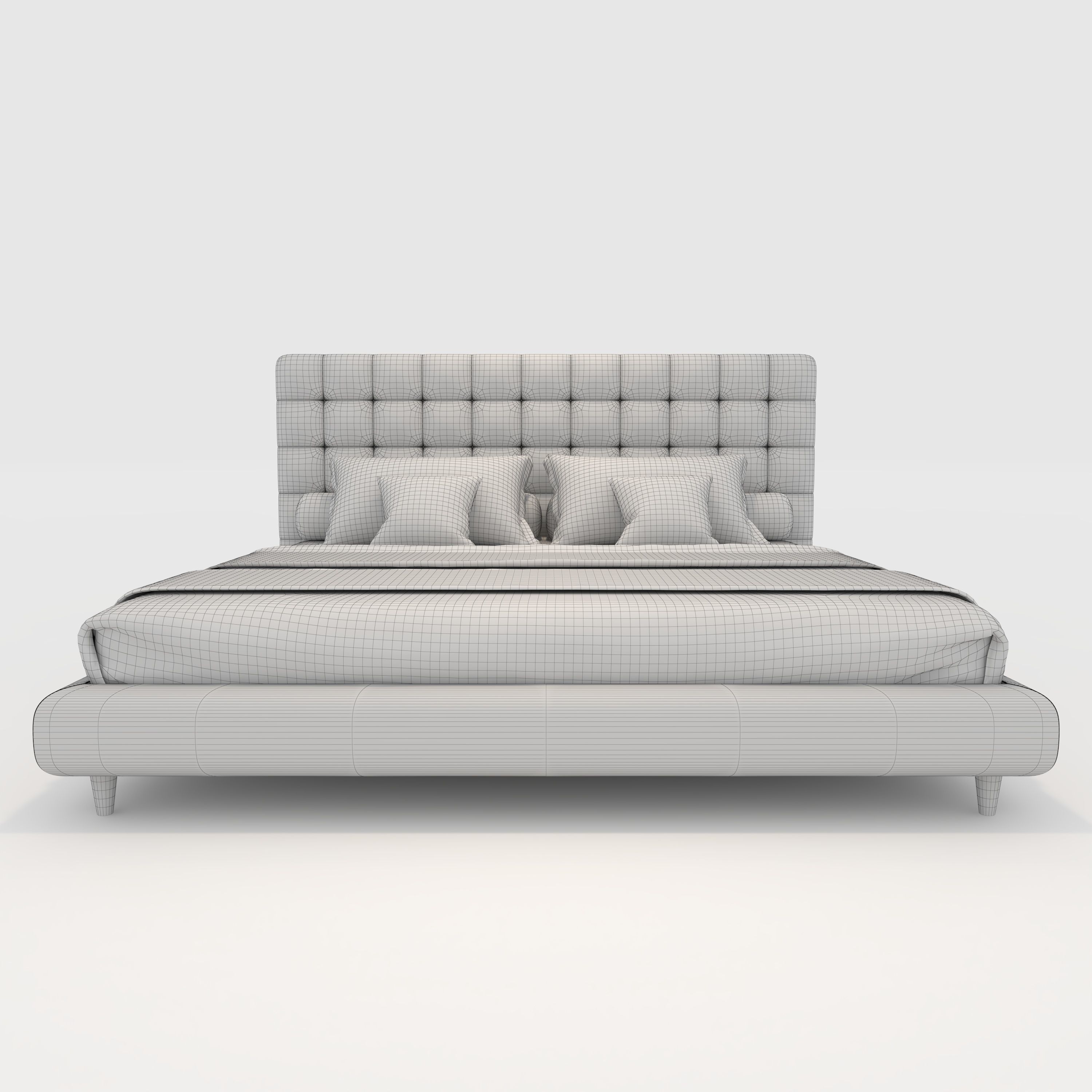 Bed 12 3D model_3