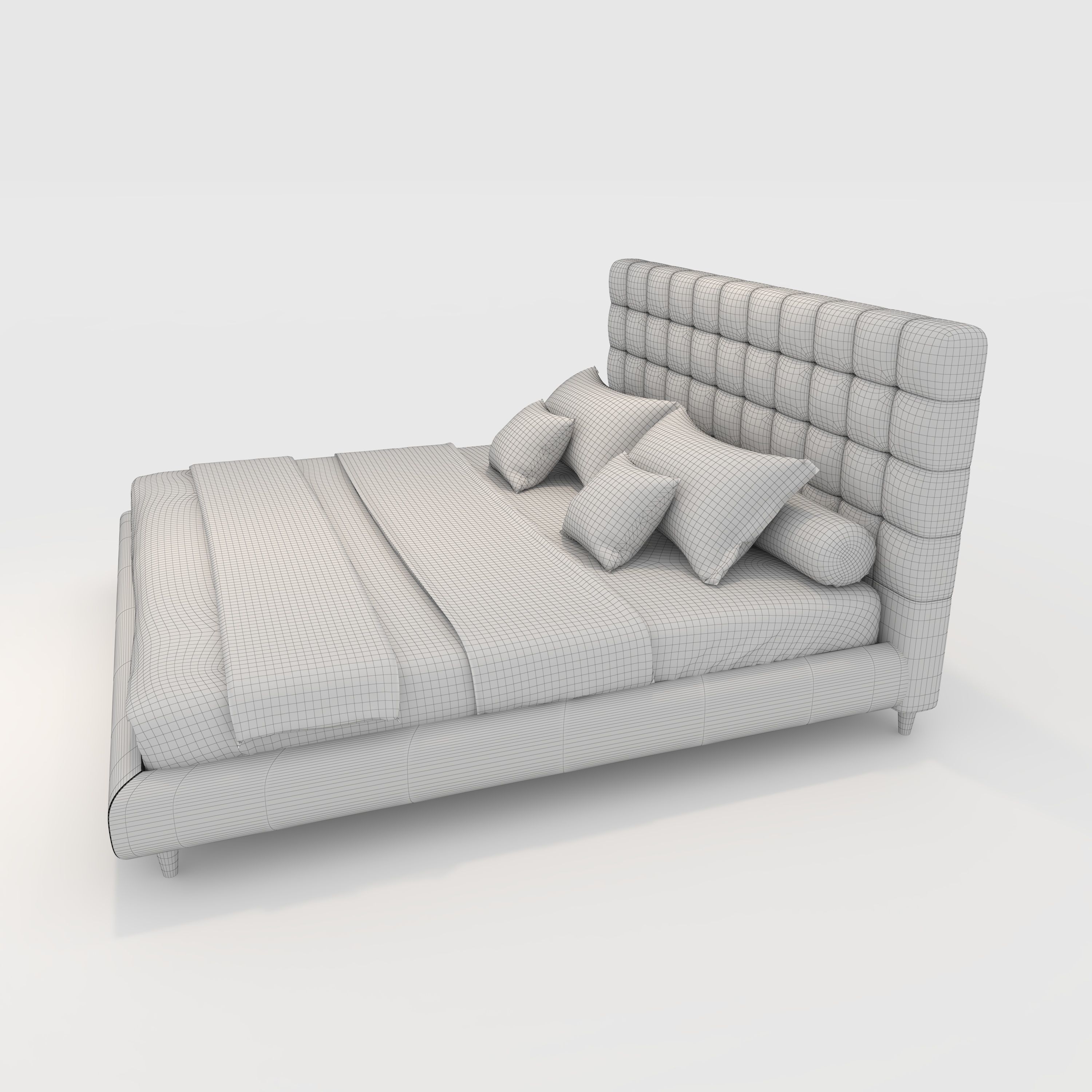 Bed 12 3D model_11