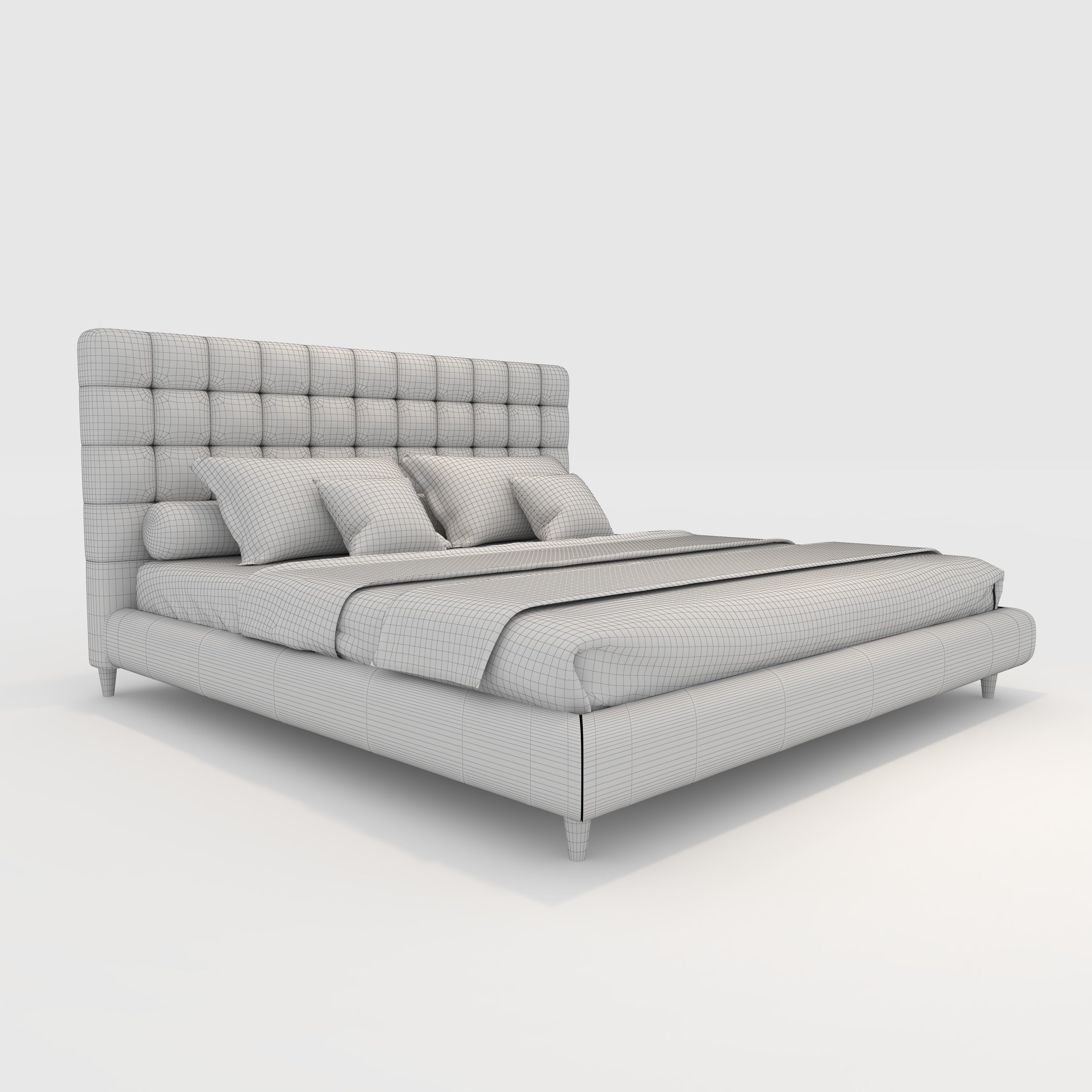 Bed 12 3D model_1