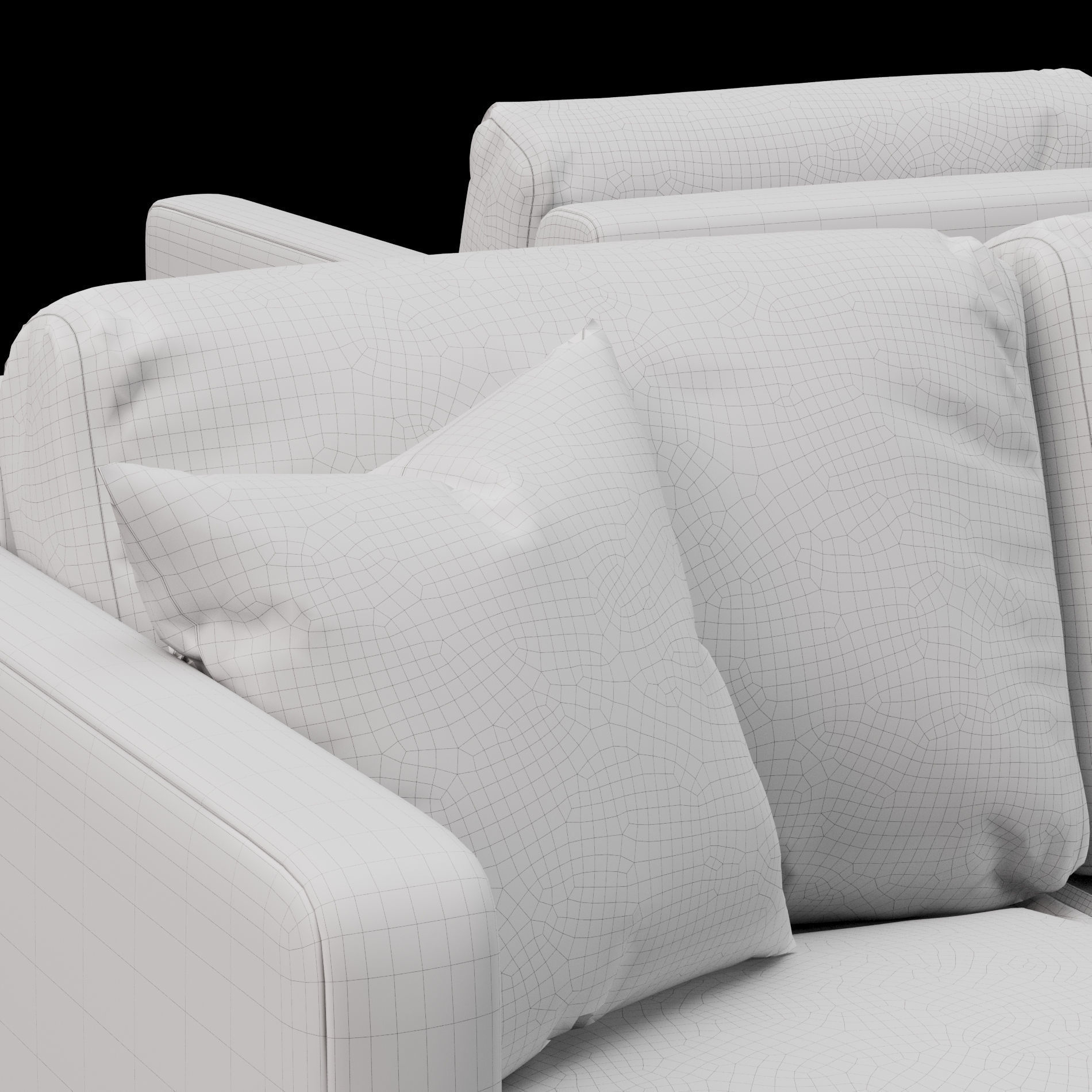 Outdoor sofa 2 3D model_11