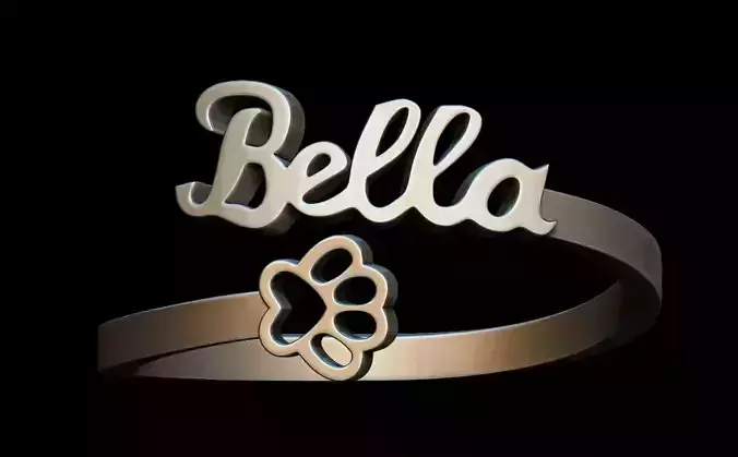 Bella Ring 3D print model