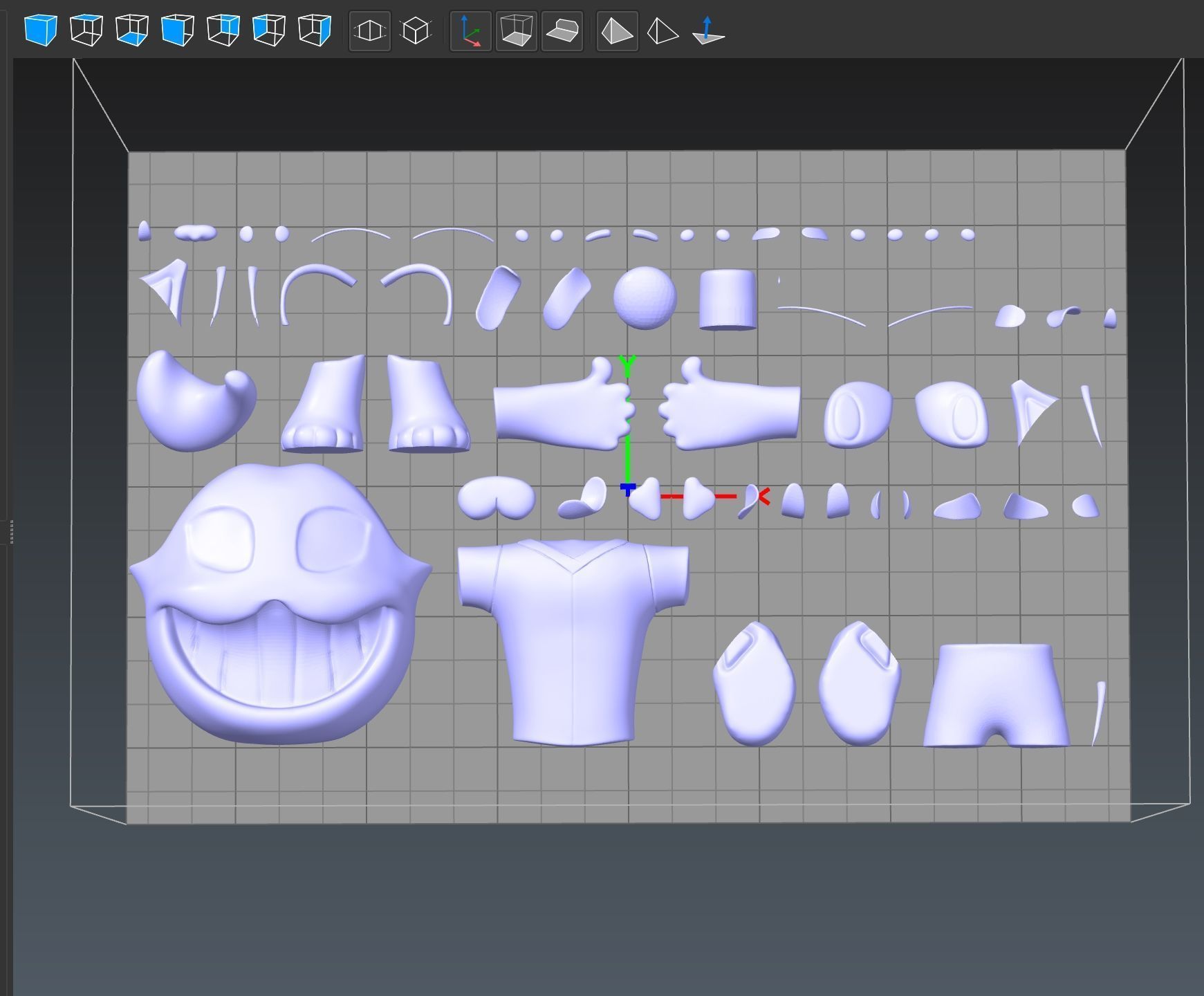BARCA MASCOT - CAT CULER icon 3D print model_4