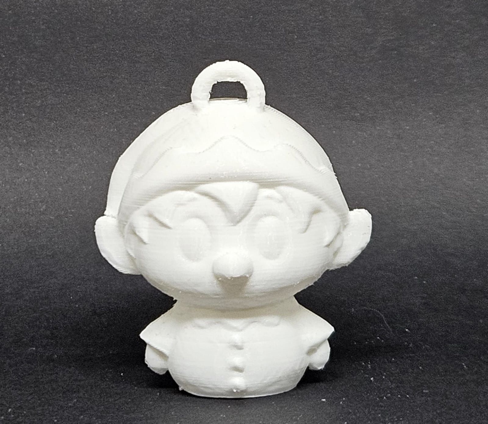 Santa Claus and Elf 3D print model_27