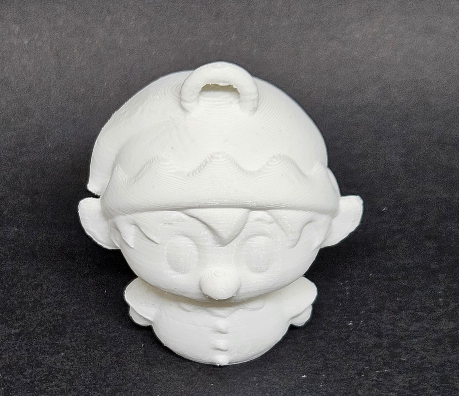 Santa Claus and Elf 3D print model_28