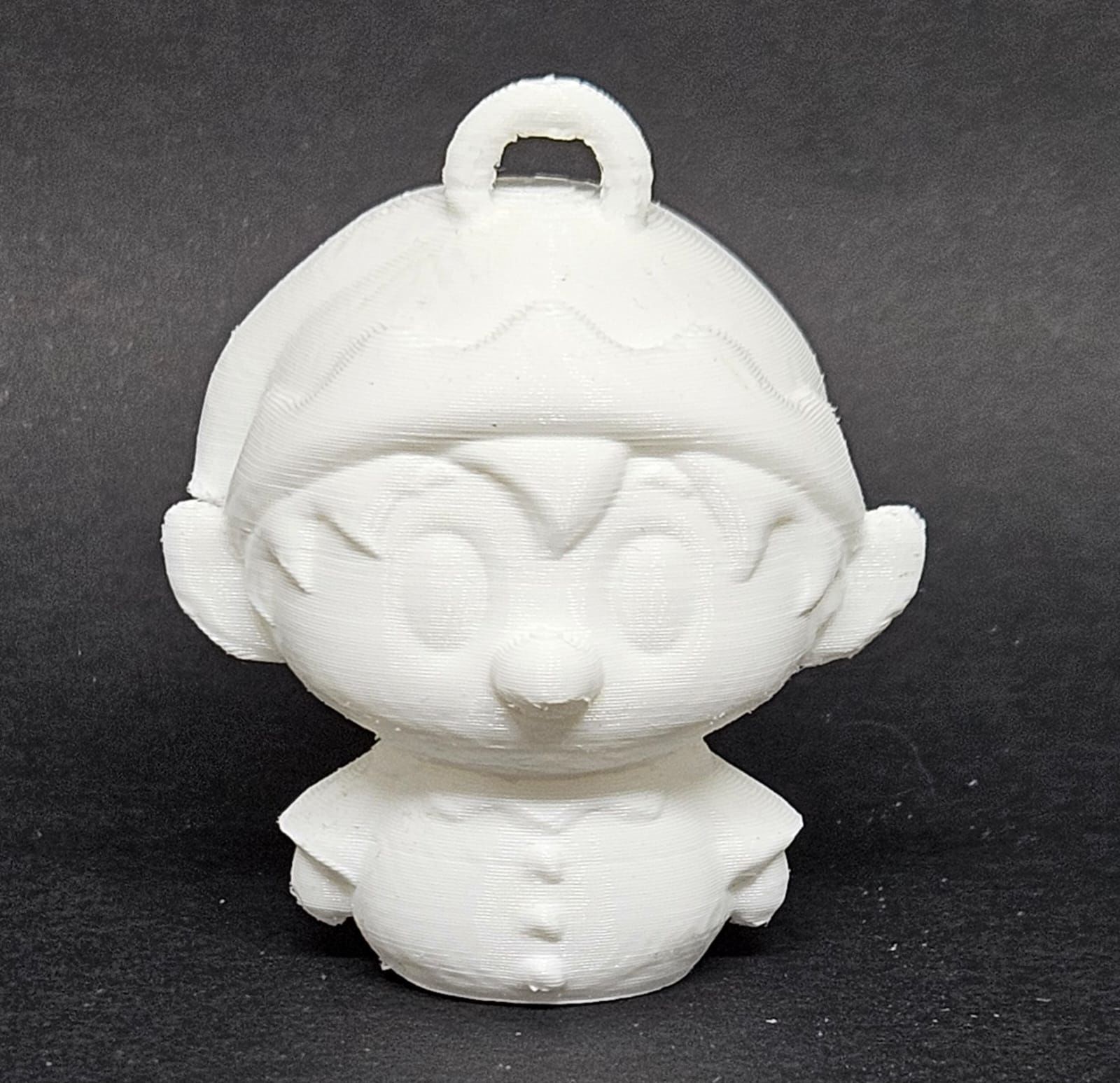 Santa Claus and Elf 3D print model_19