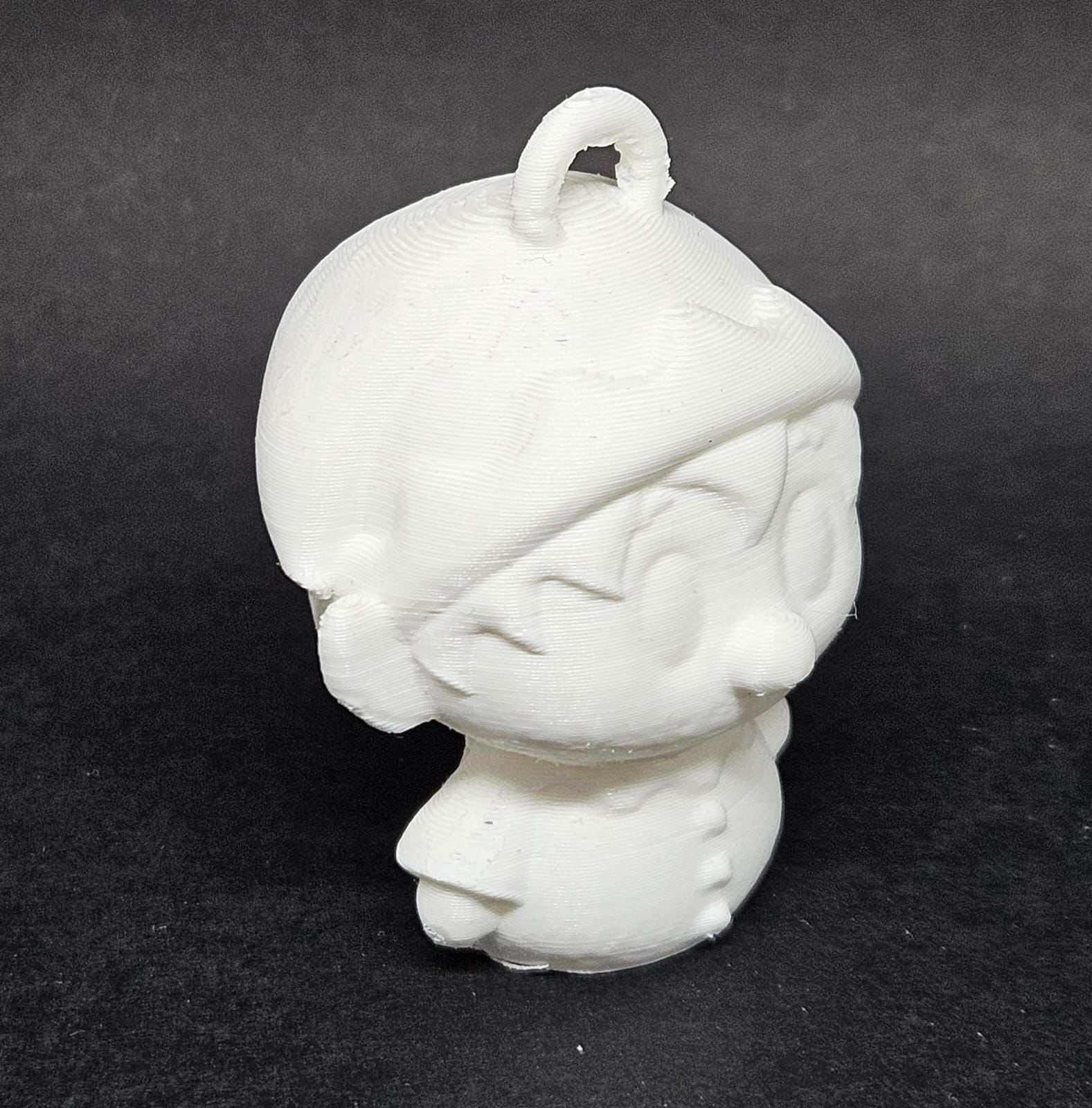 Santa Claus and Elf 3D print model_26