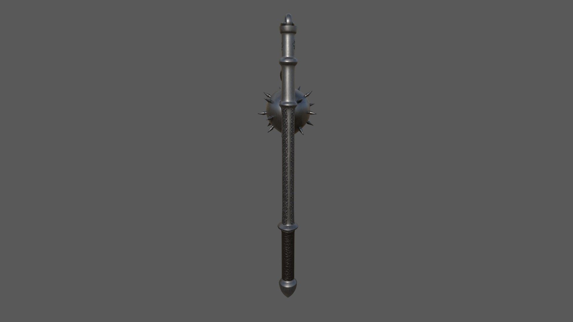 Eternal Valor Mace Low-poly 3D model_2