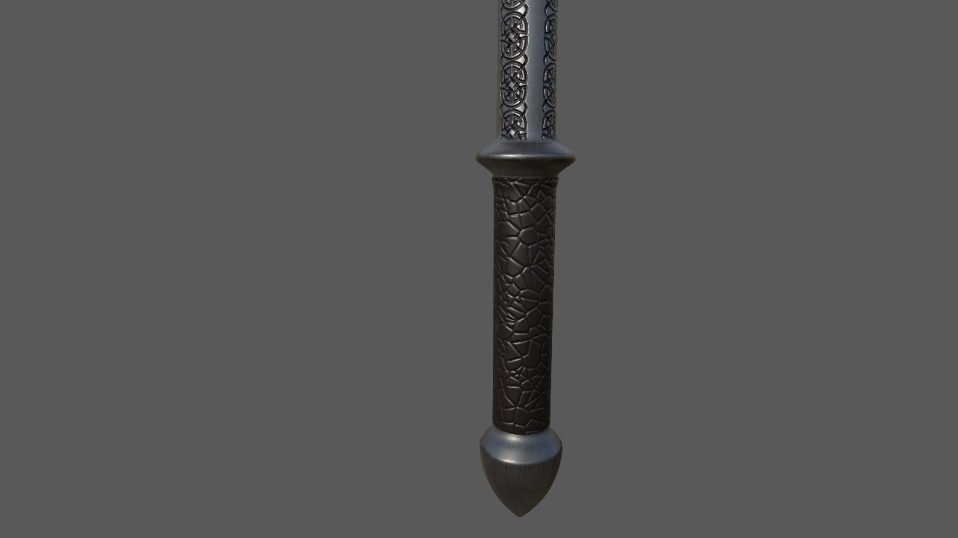 Eternal Valor Mace Low-poly 3D model_6