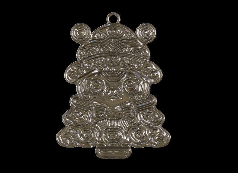 Cute Christmas Ornament 3D print model_5