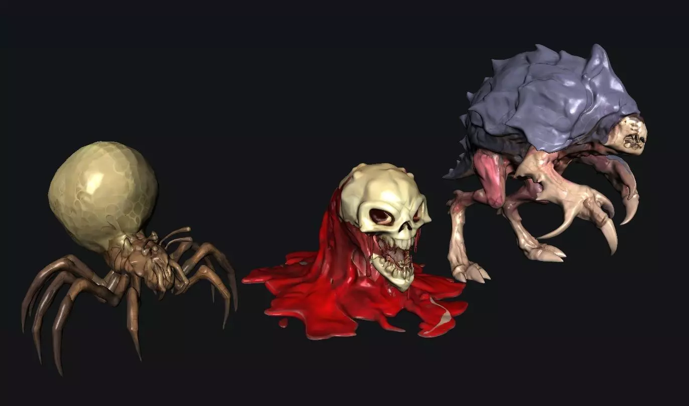 Creature 3D model