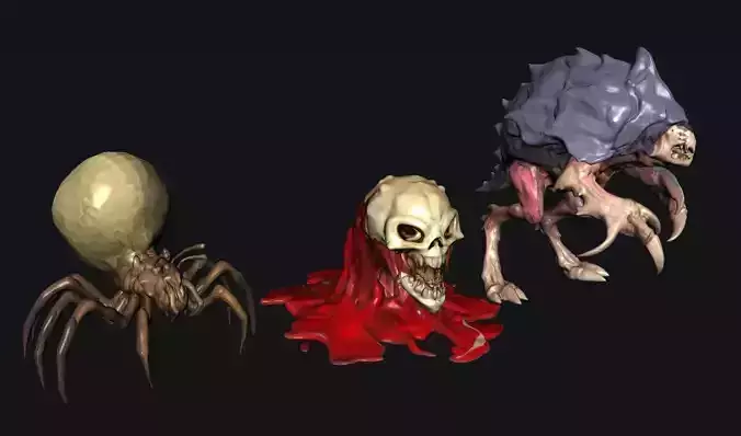 Creature 3D model