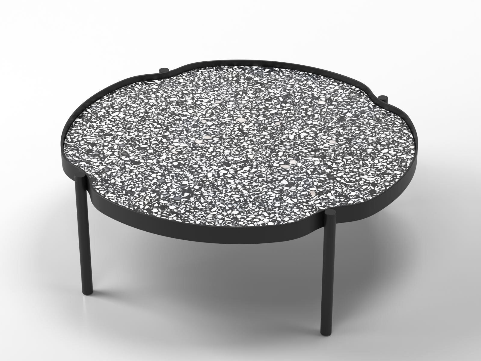Mallea Coffee Table 3D model_2