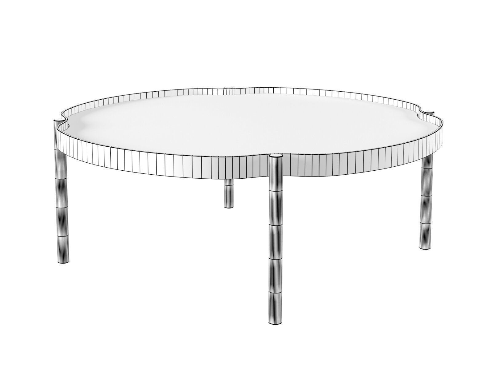 Mallea Coffee Table 3D model_3