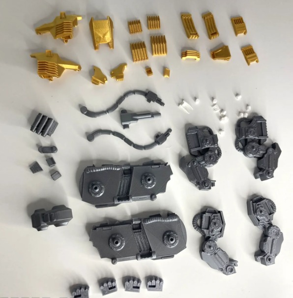 Shield Liger Articulated Model 3D print model_4