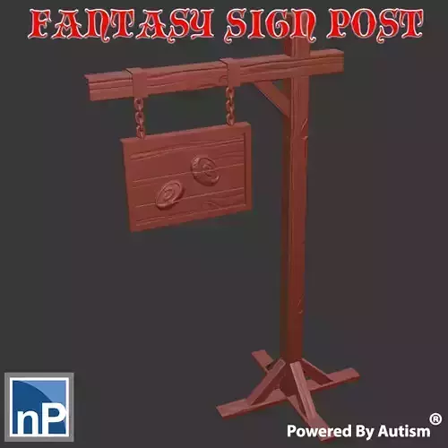Fantasy Store Signpost