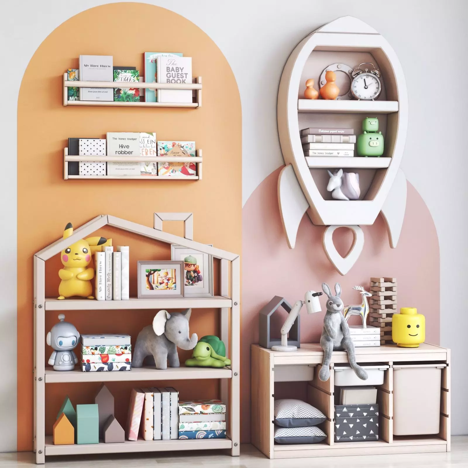 Furniture for nursery 24 3D model_0