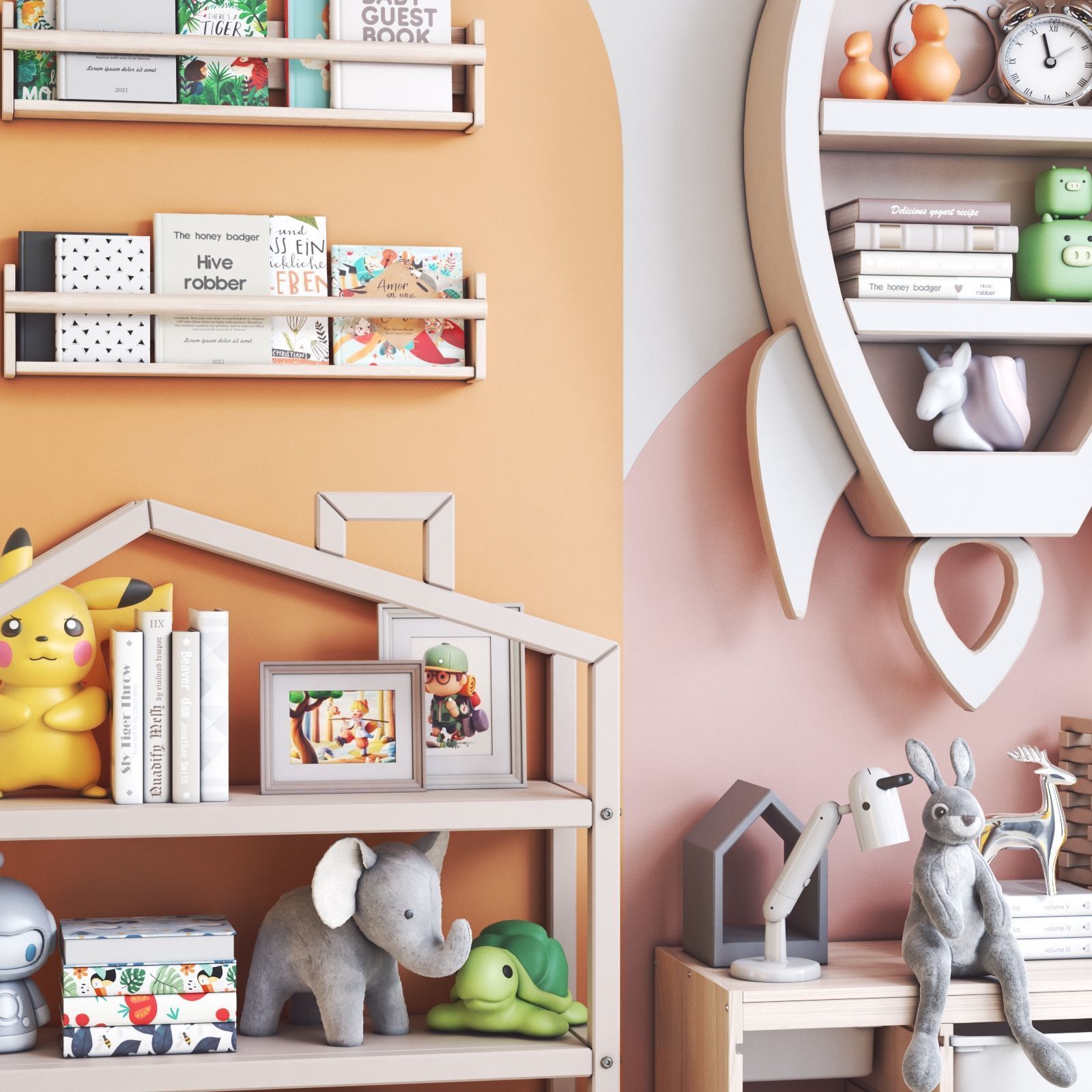 Furniture for nursery 24 3D model_1