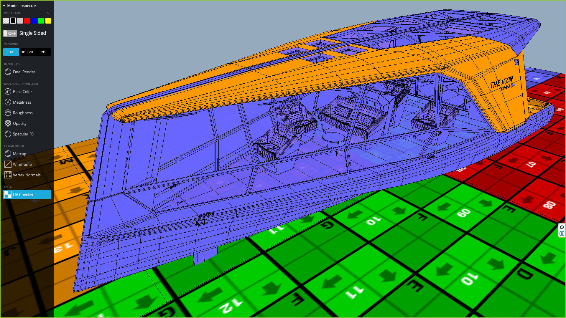 TYDE ICON Electric Yacht Low-poly 3D model_15