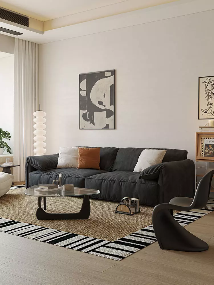 Medieval living room 3D model_0