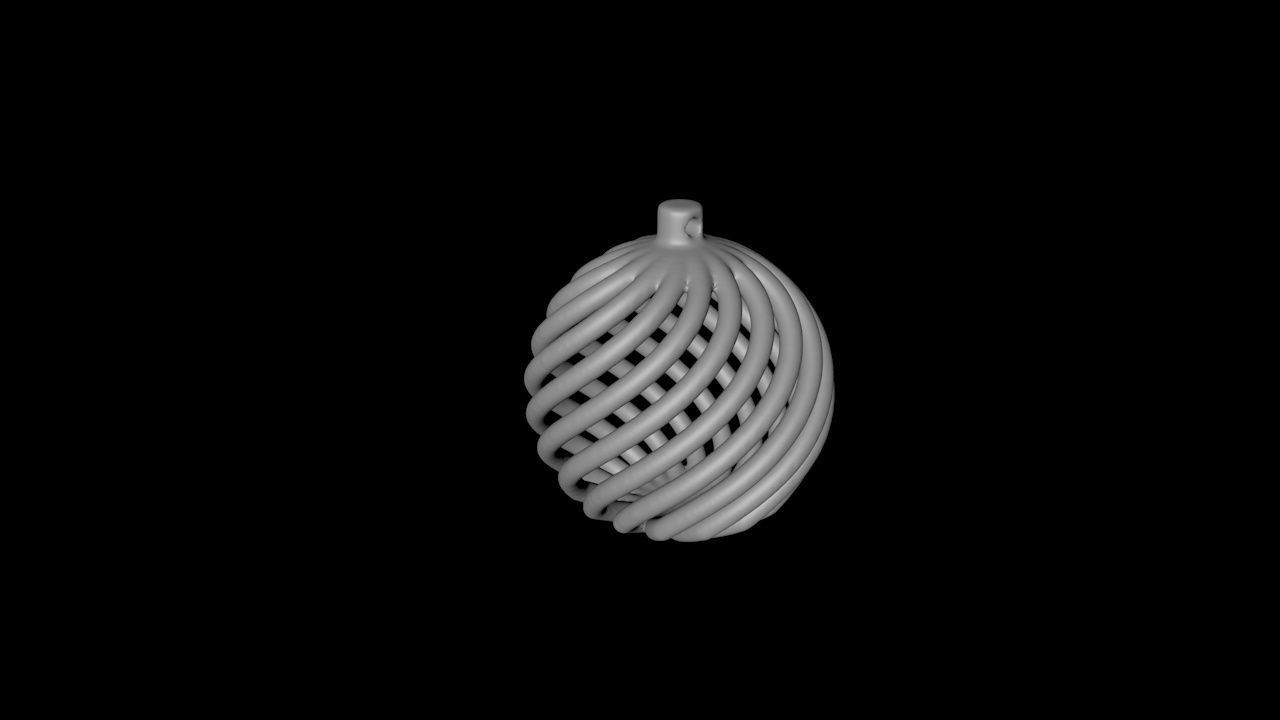 christmas onaments 3D print model_3