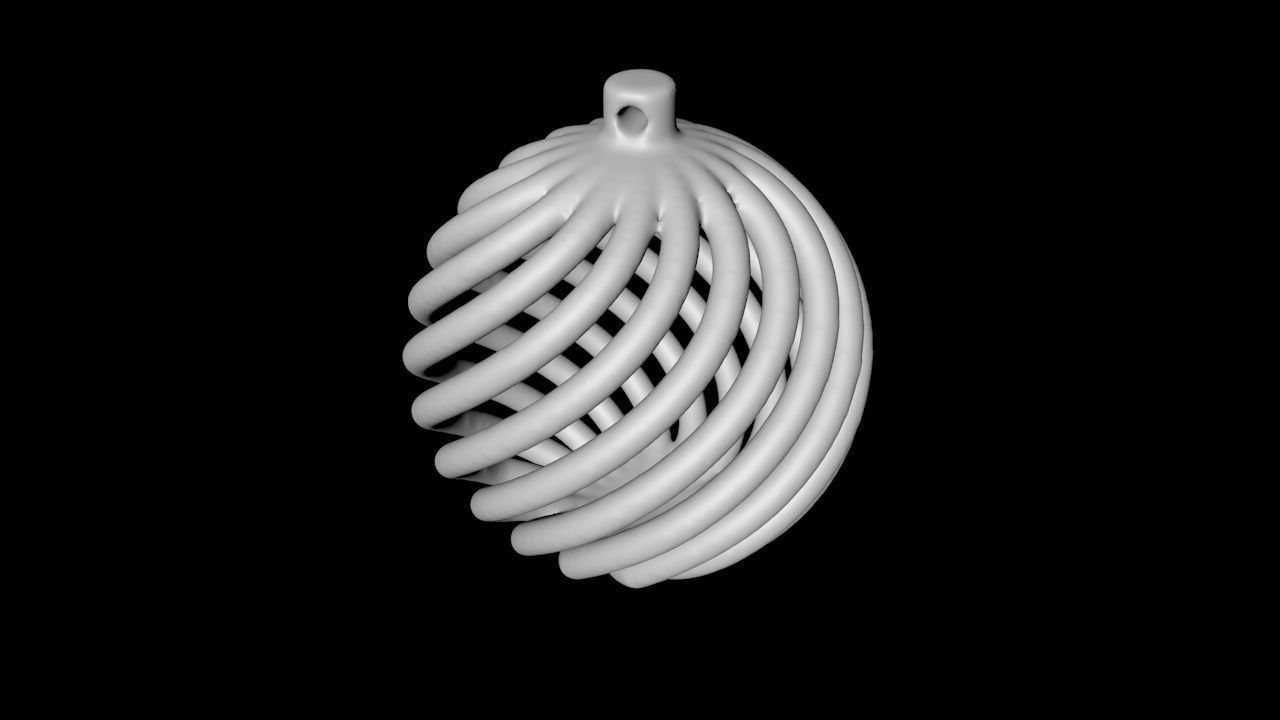 christmas onaments 3D print model_2