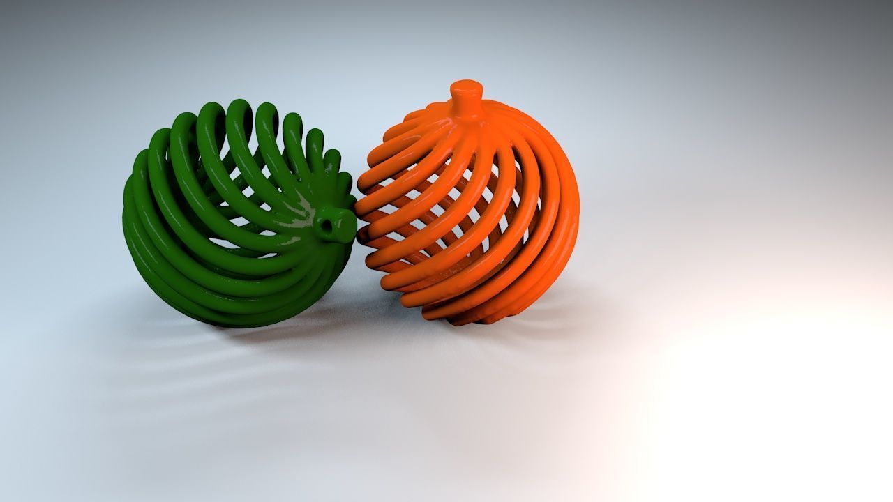 christmas onaments 3D print model_1