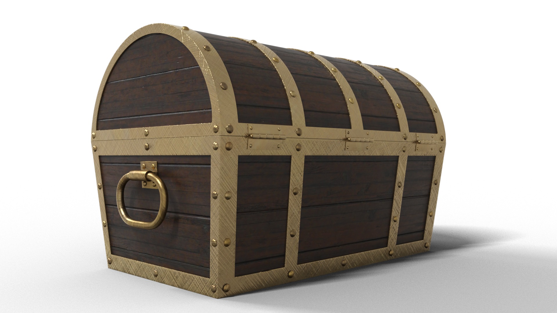 Treasure Chest Class 9th Low-poly 3D model_4