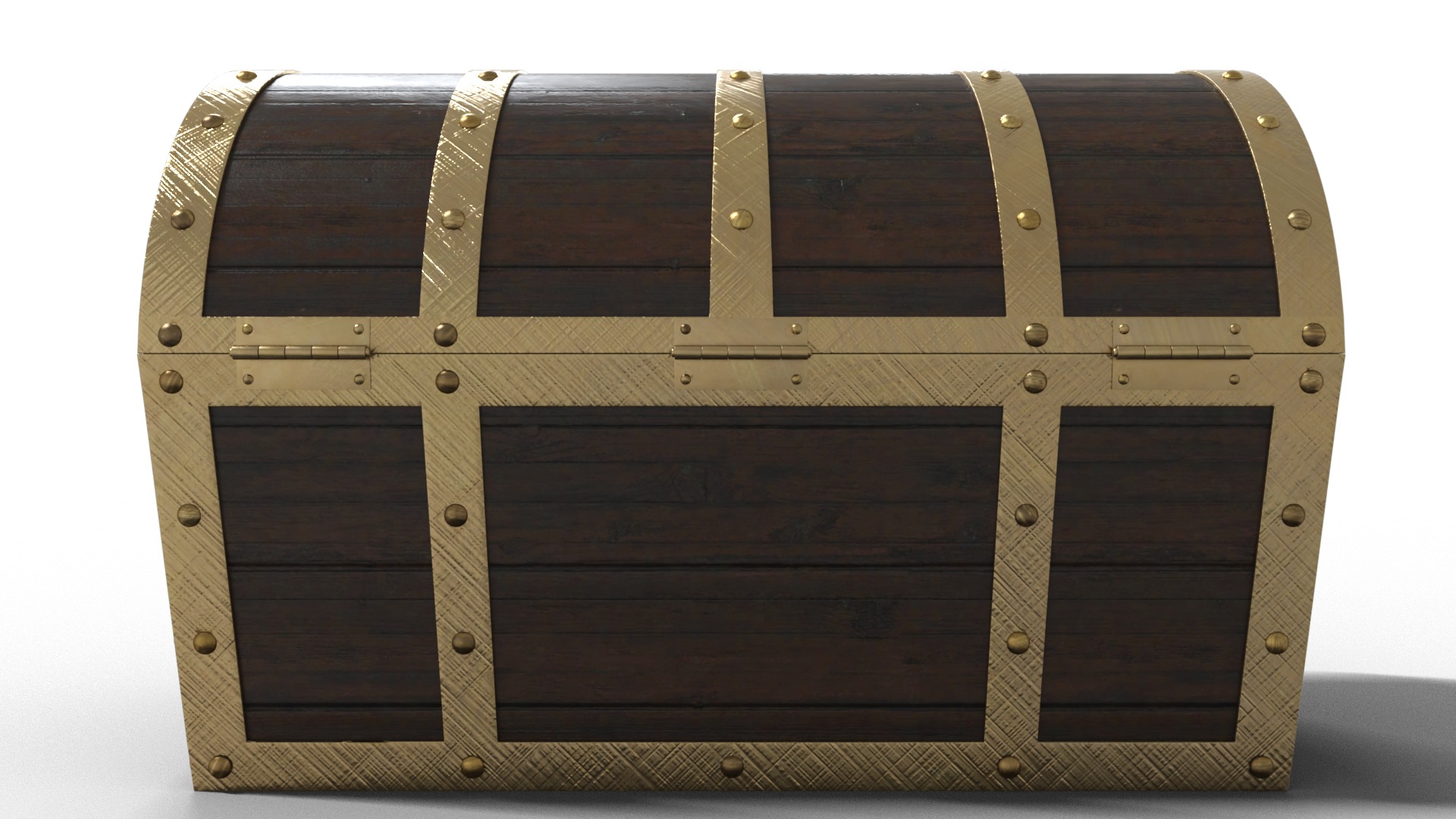 Treasure Chest Class 9th Low-poly 3D model_6