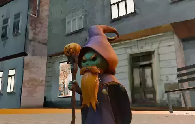 character in new year halloween party costume