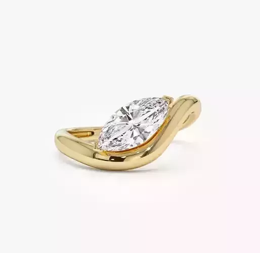  Marquise Cut Ring