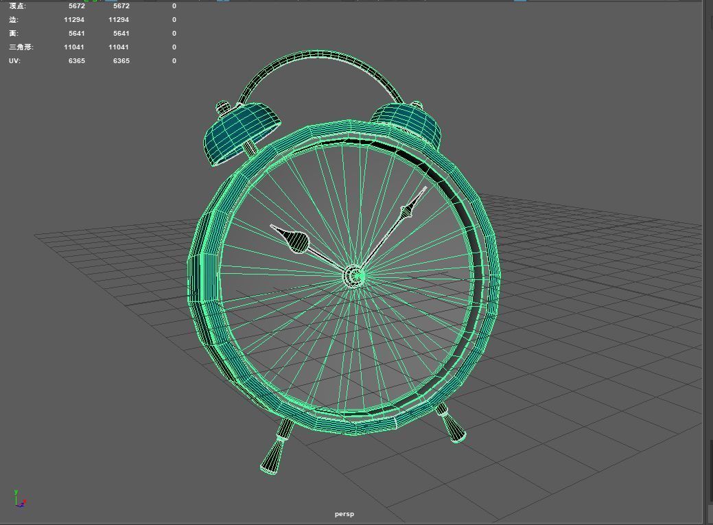 abacus Low-poly 3D model_4