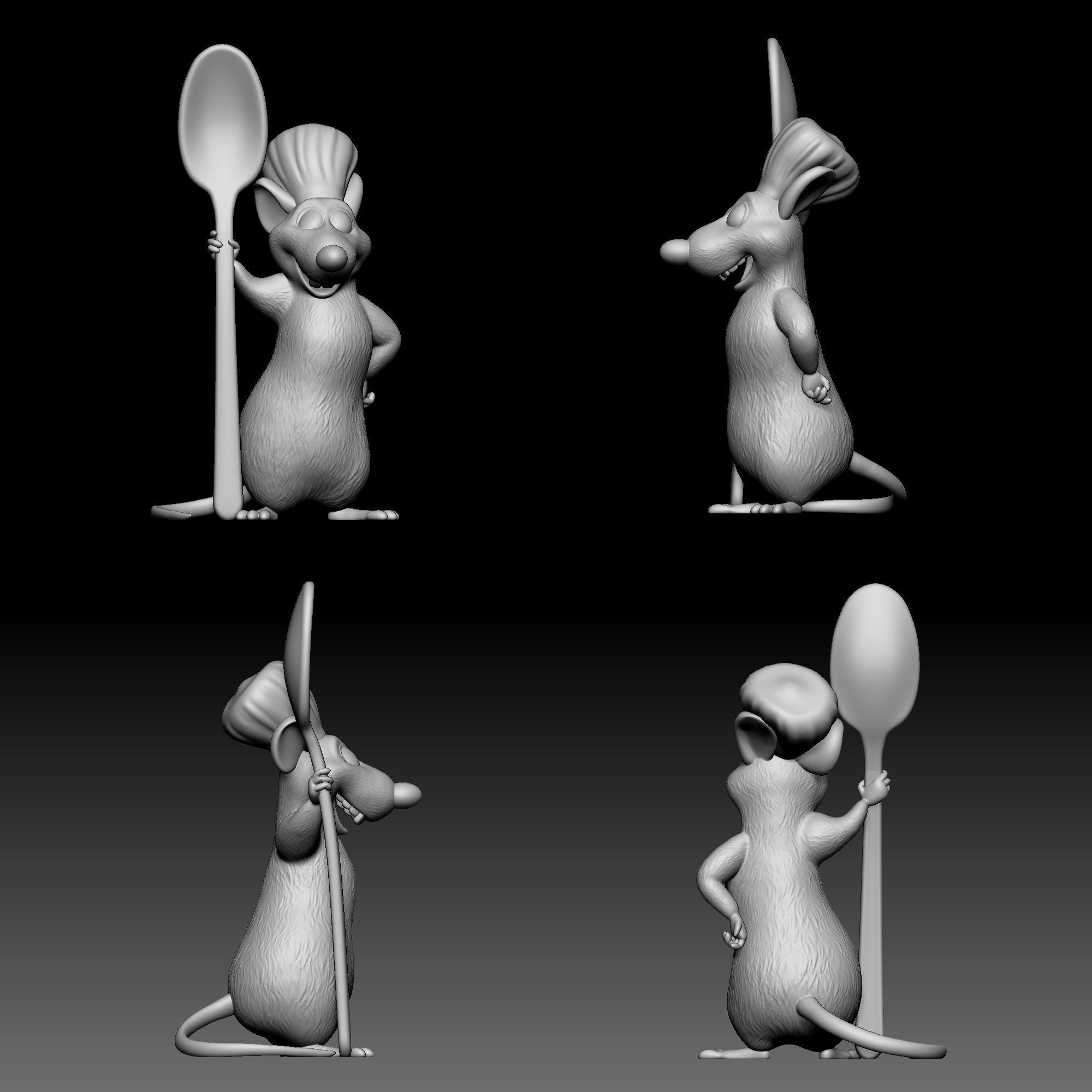 Remy - Ratatouille - 010 3D print model_9