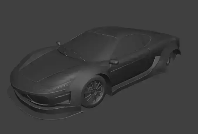 Lamborghini 3D Car Body Kit  game ready 3D Print-Optimized
