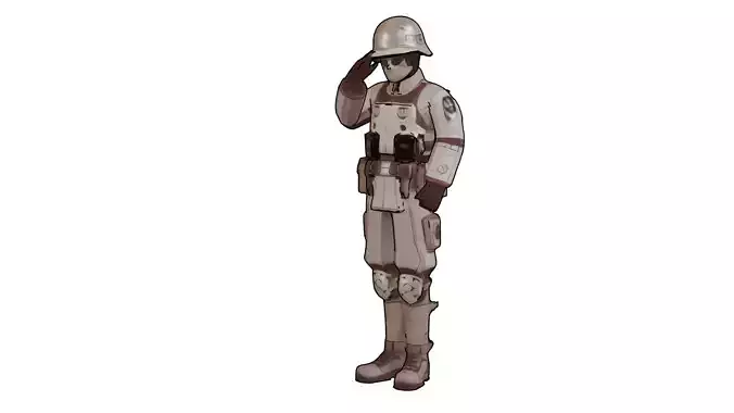 Solder DieselPunk 3D model