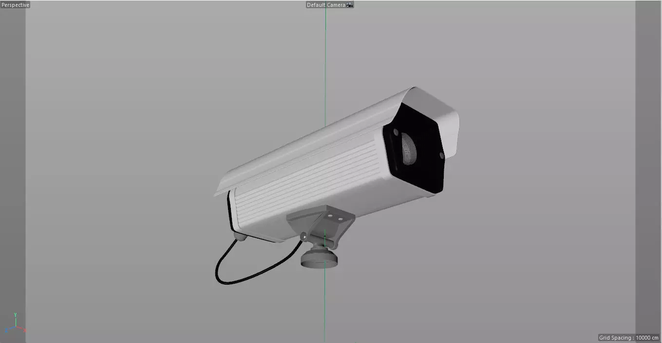 Segurity Camera  3D print model_0