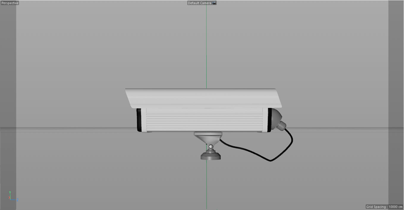 Segurity Camera  3D print model_2