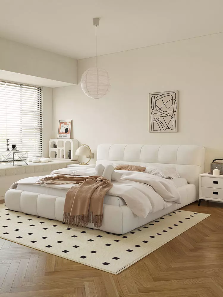 Comfortable bedroom interior scene 3D model