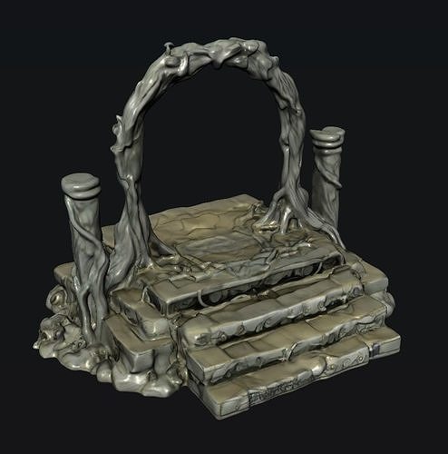 Stone Portal 3D model