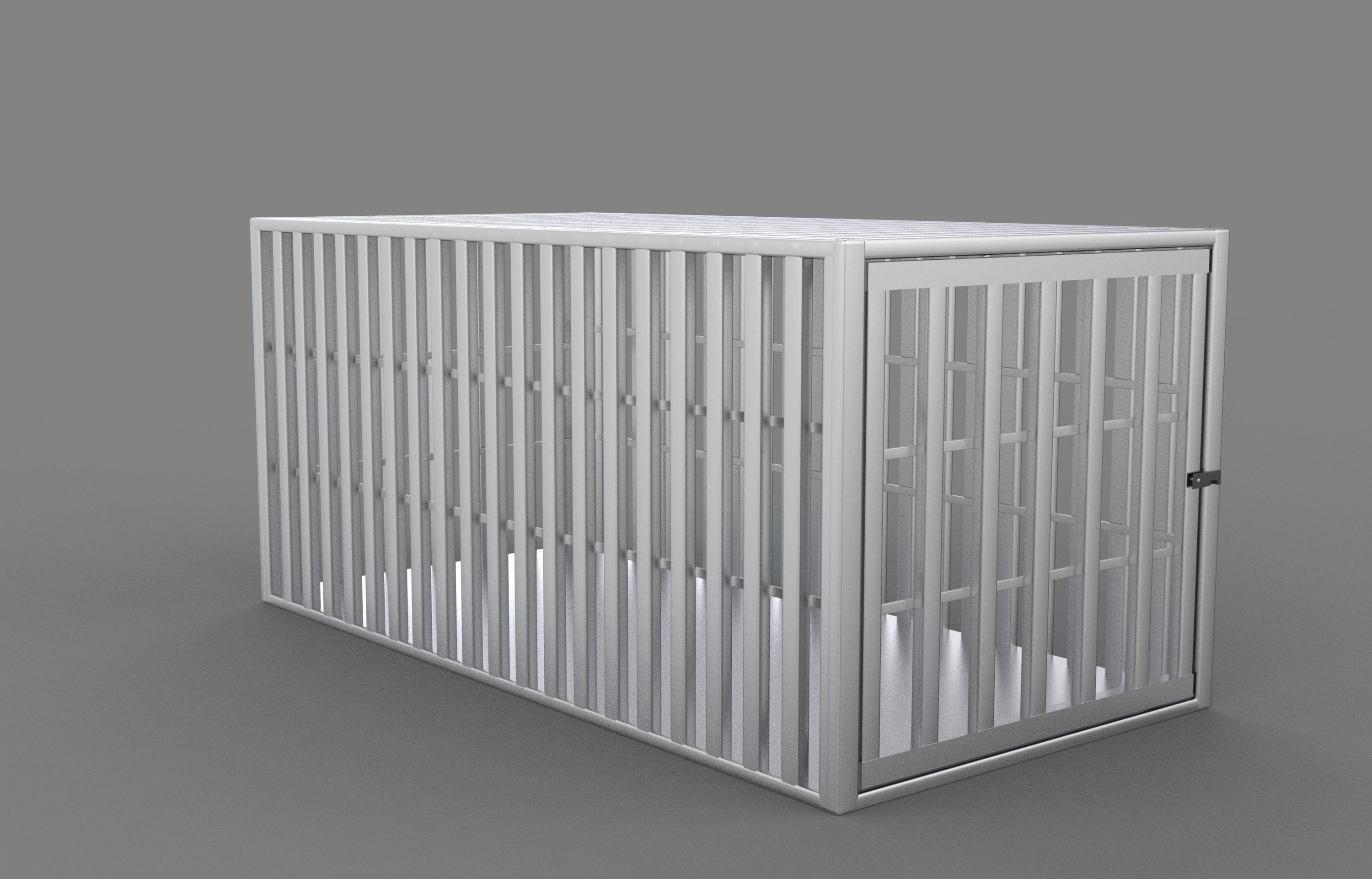 Old Cage model 3D model_4
