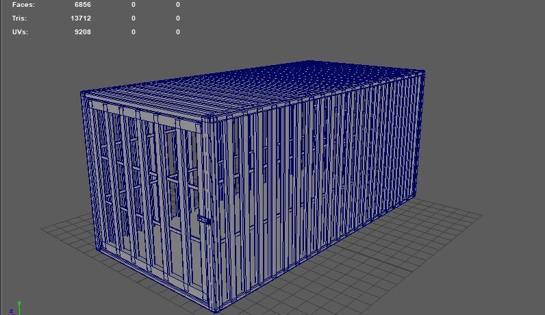 Old Cage model 3D model_11