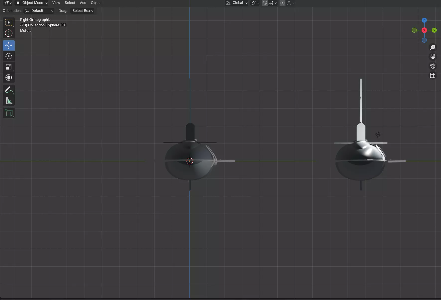 3d model of a submarine Free 3D model