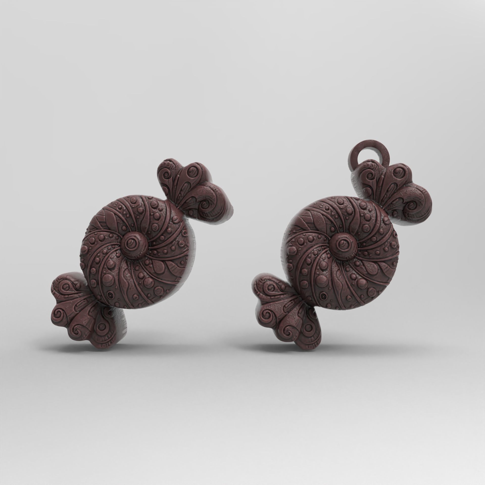 christmas candy cookie decor 2  3D print model_2