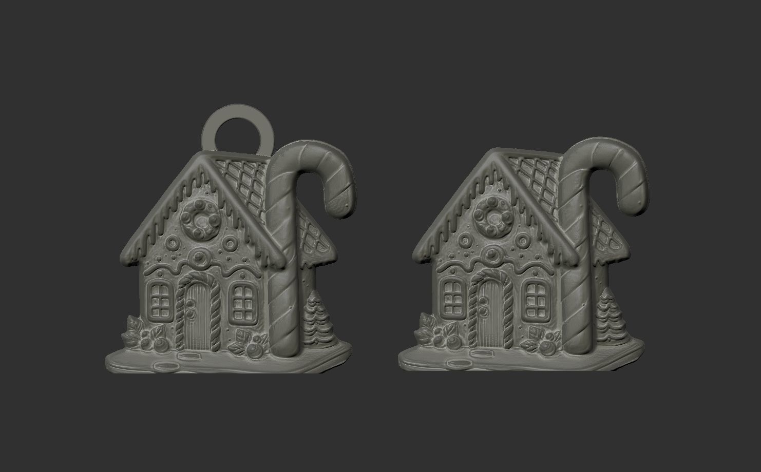 christmas home cookie decor 2 3D print model_6