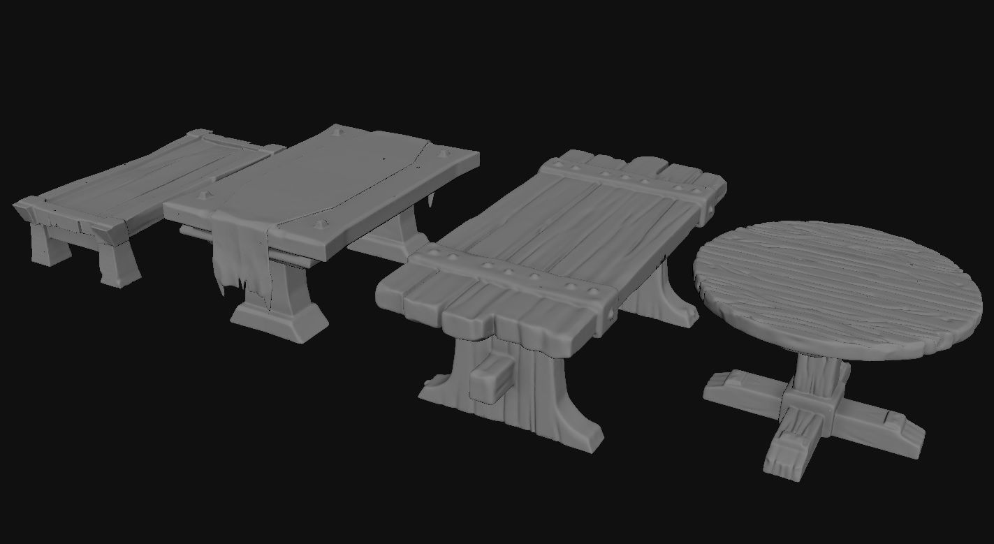Table 3D model_3