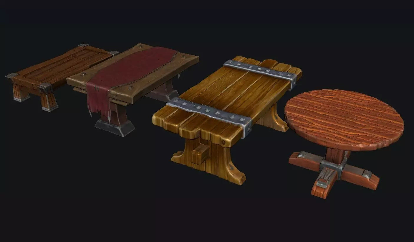 Table 3D model_0