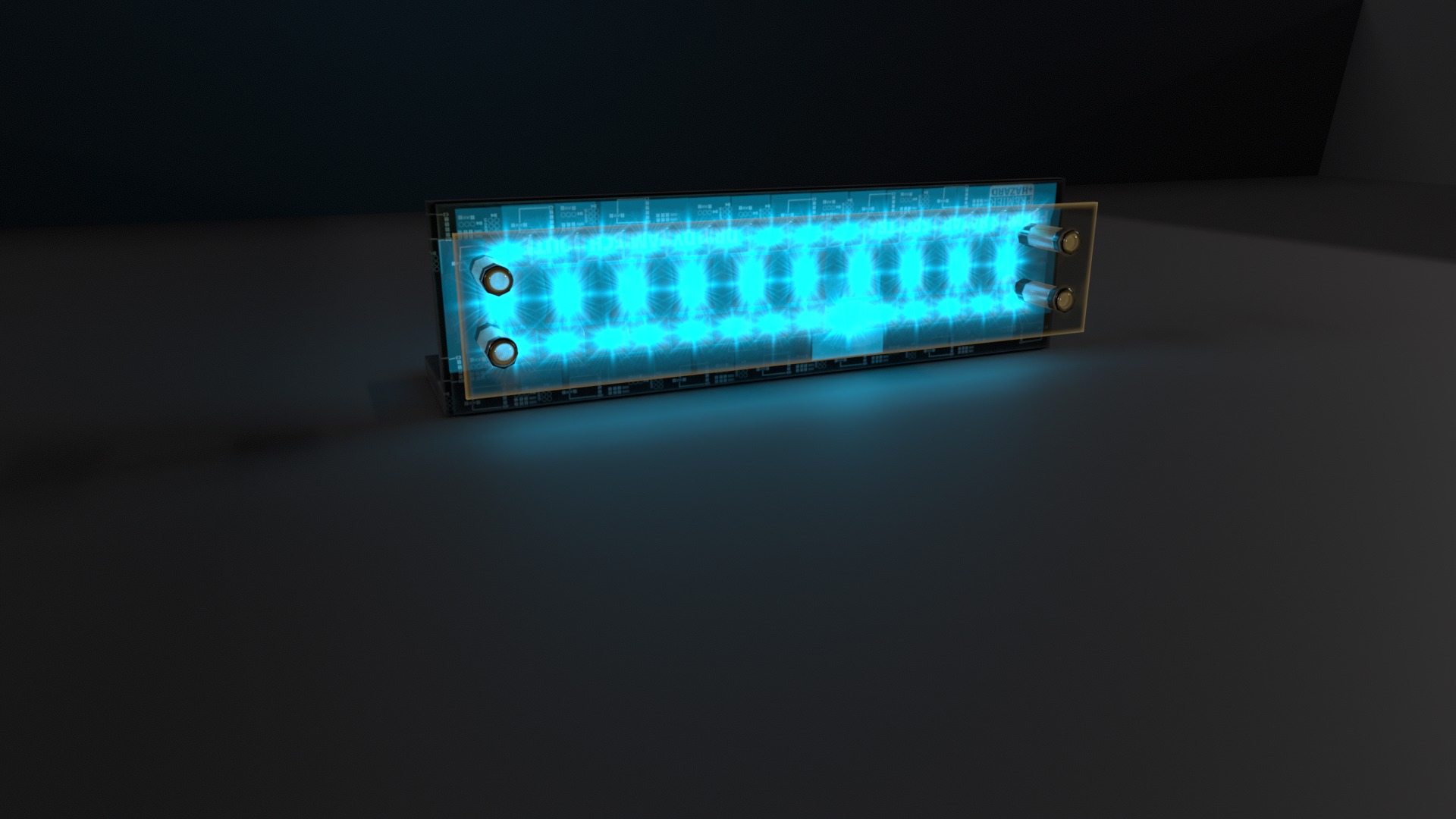 Rotating London Police Car Roof Light DRIP DYNAMISCH ROUTE Lens Low-poly 3D model_7