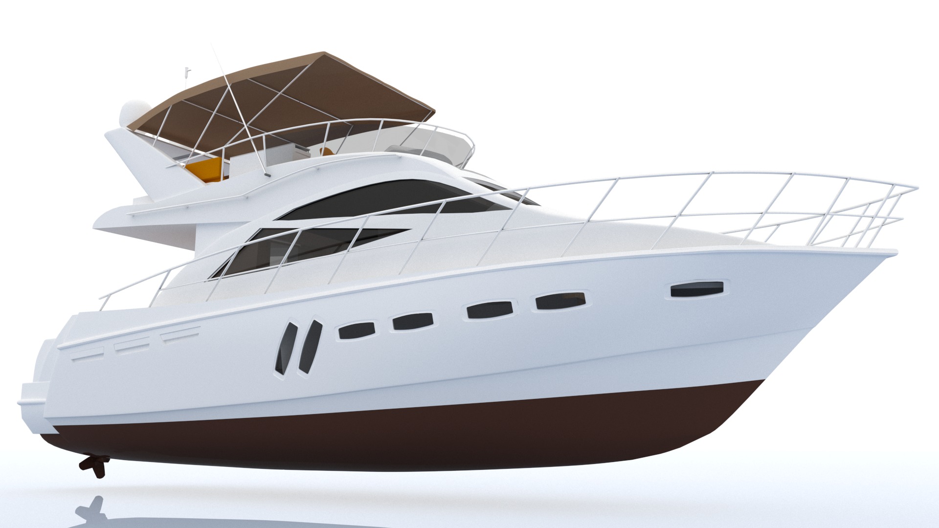 Sealine T50 3D model_2